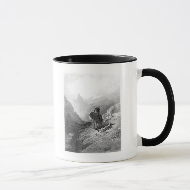Taza Rey Arturo descubre los esqueletos (Derecha)