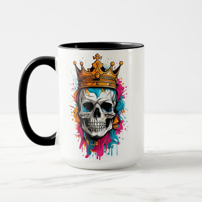 TAZA REY CALAVERA (Izquierda)