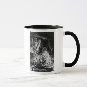 Taza Rey David en el rezo, 1652