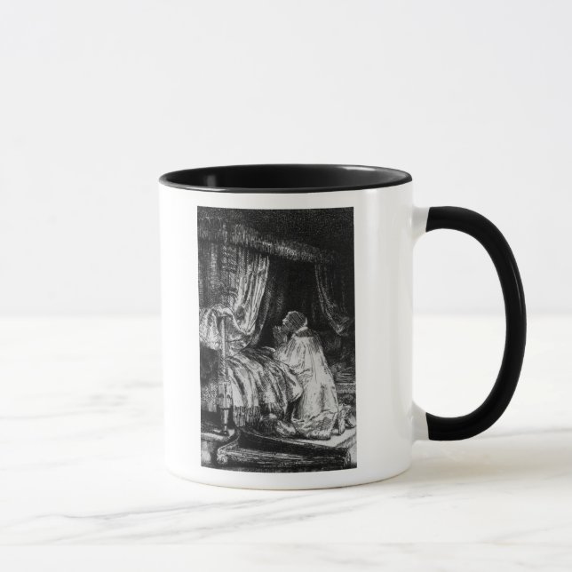 Taza Rey David en el rezo, 1652 (Derecha)