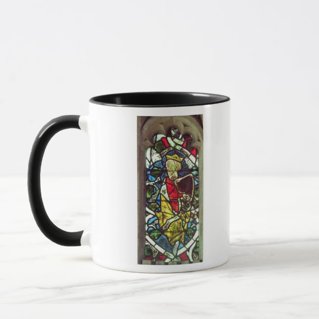 Taza Rey David, siglo XIV (Izquierda)