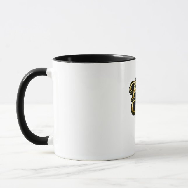 Taza Rey de mi juego regalo cita corona de oro (Izquierda)