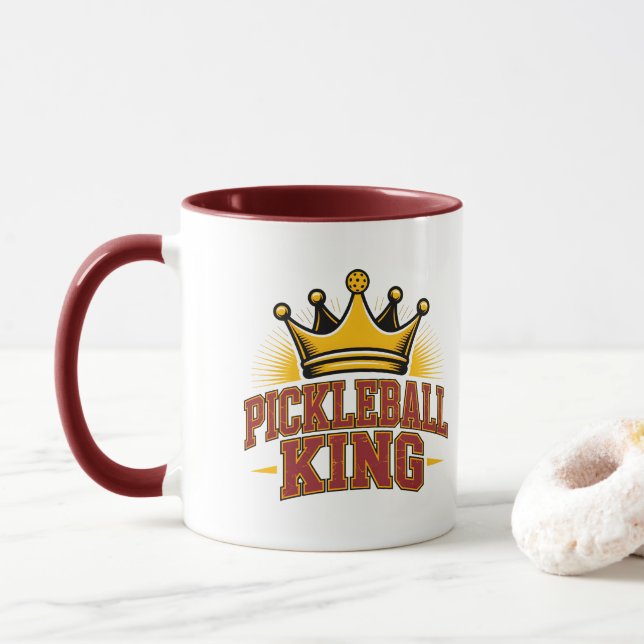 Taza Rey del baloncesto (Con donut)
