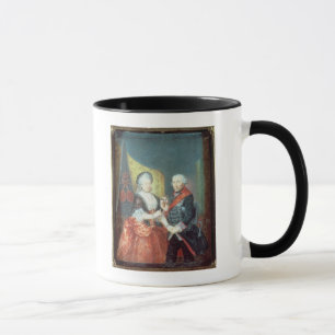 Taza Rey Frederick II y su esposa