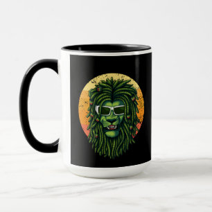 Taza Rey León Hippie Mono