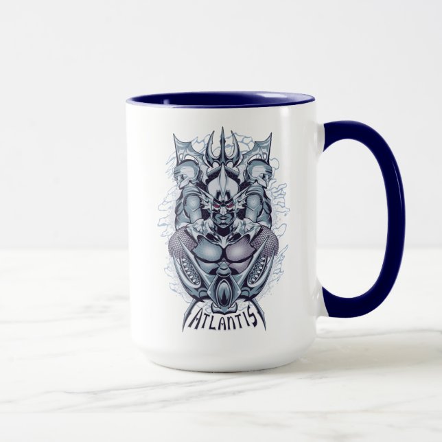 Taza Rey Orm de Aquaman el | del gráfico de la (Derecha)