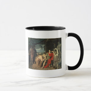Taza Rey Priam que pide a Aquiles vuelta de