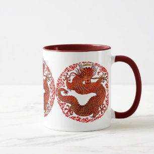 Taza Rey Red Mug del dragón
