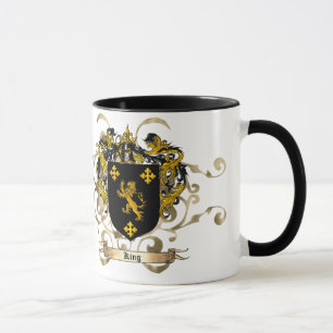 Taza Rey Shield/escudo de armas