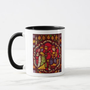 Taza Rey Solomon y la reina de Sheba, c.1270