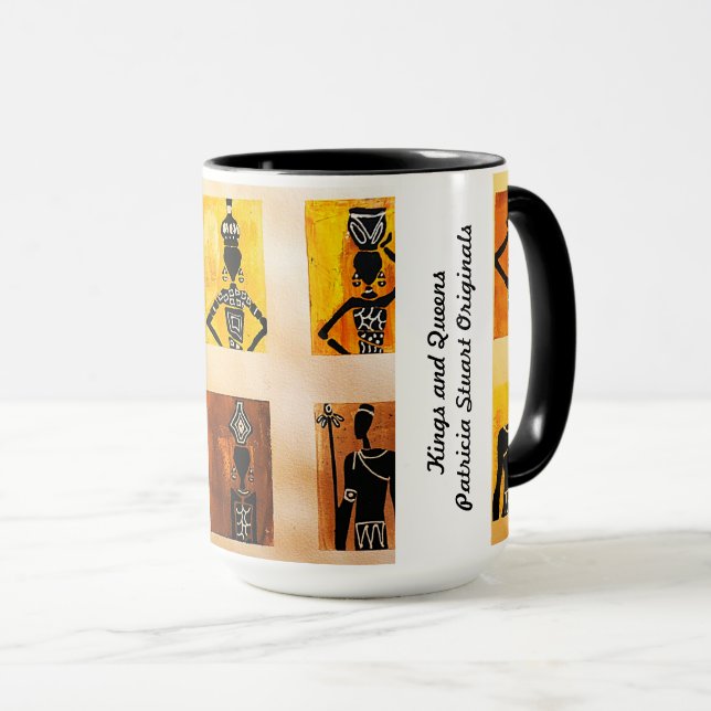 Taza Reyes y reinas café Mug (Anverso derecho)