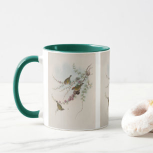 Taza Reyezuelo de cresta de fuego por John Gould