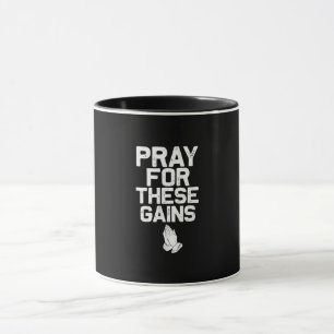 Taza Reza Por Estos Ganancias Gimnasio Motivación Gimna