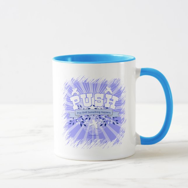 Taza Rezar hasta que algo pase (Derecha)
