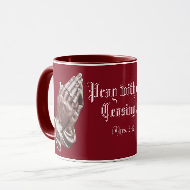 TAZA REZAR SIN CESAR (Anverso izquierdo)
