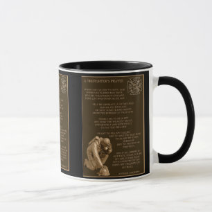 Taza Rezo de los bomberos
