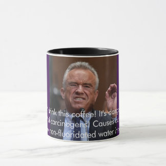 Taza ¡RFK dice: No bebas este café!