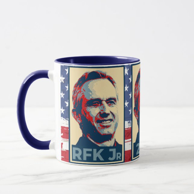 Taza RFK Jr 2024 La película norteamericana de esperanz (Izquierda)