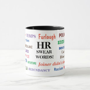 Taza RHH Palabras de suero humano increíblemente graci