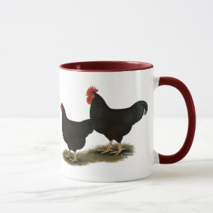 Taza Rhode Island Red Bantams