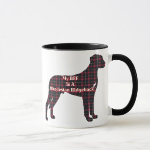 Taza Rhodesian Ridgeback BFF Mug