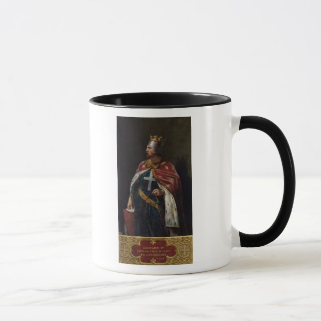 Taza Richard I el rey de Lionheart de Inglaterra, 1841 (Derecha)