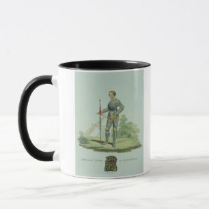 Taza Richard III (1452-85) 1470, grabado por W. Maddock