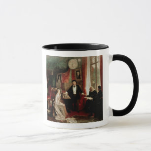 Taza Richard Wagner con el daught de Franz Liszt y de