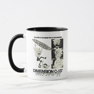 Taza RICK AND MORTY™   Dimensión C-137