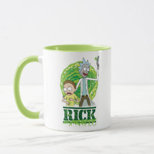 Taza RICK AND MORTY™   Salpicadura verde