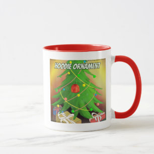 Taza Rick London "Adorno de capó" Navidad Divertido 