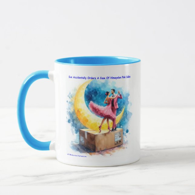 Taza Rick London Salsa Rosa del Himalaya Divertida  (Izquierda)