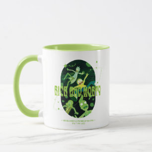 Taza Rick y Morty Falling Citation Badge