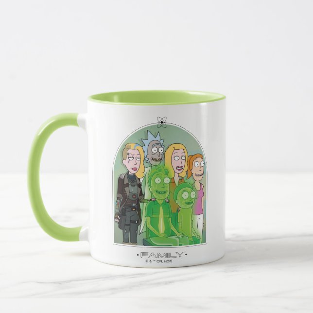 Taza Rick y Morty Family Graphic (Izquierda)