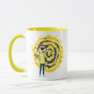 Taza RICK Y MORTY™   Portal de Morty Malvado