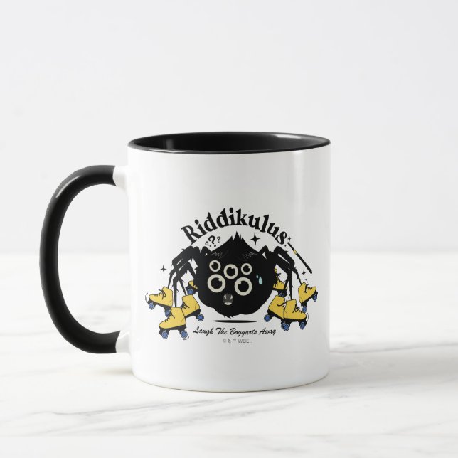Taza Riddikulus - Ríe los bogotes lejos (Izquierda)