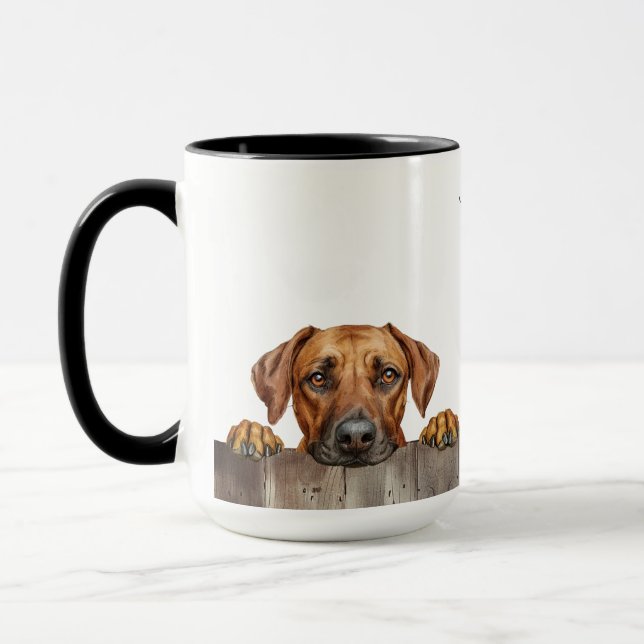 Taza Ridgeback Rhodesian Dog Mug (Izquierda)