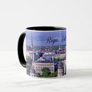 Taza Riga, Letonia, paisaje urbano