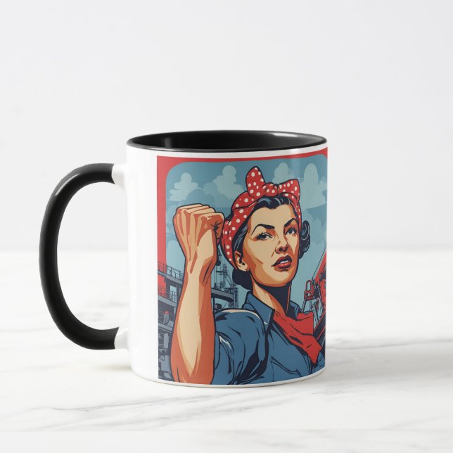Taza Riley-Rosa mug (Izquierda)