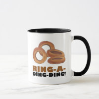 Ring-A-Ding Onion Ring Junk Food Foodie Gift