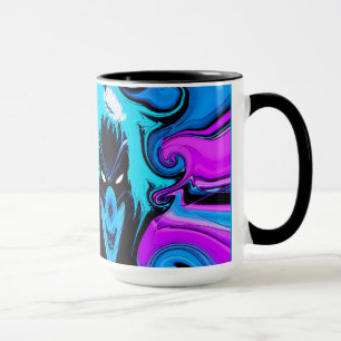 Taza Ringer Mug 16oz Con arte de payasos