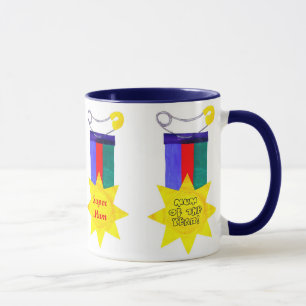 Taza Ringer Mug de 'Medallas de la madre'