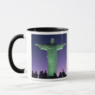 Taza Río de Janeiro, Brasil. la estatua de Cristo en