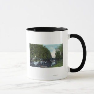 Taza Río escénico con la canoa SceneEugene, O