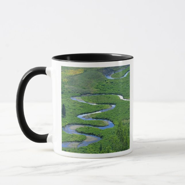 Taza Río Este cerca de la ciudad de Crested Butte. (Izquierda)