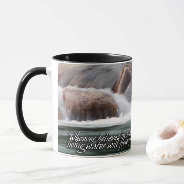Taza Ríos de agua viva Inspiradores (Con donut)