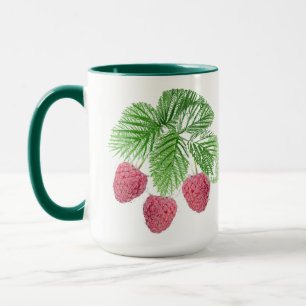 Taza Ripe, bayas, frambuesas