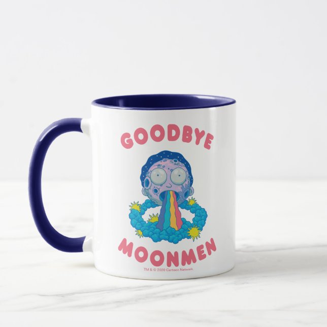 Taza RIQUEZA Y MORTY™| Adiós luna (Izquierda)