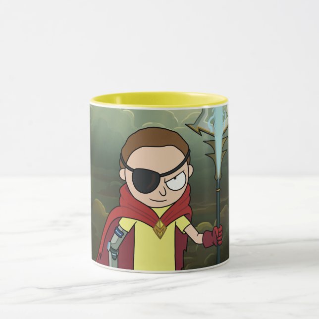 Taza RIQUEZA Y MORTY™| Mortalidad malvada (Centro)