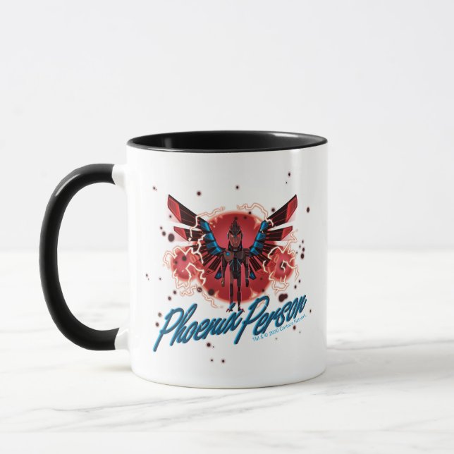 Taza RIQUEZA Y MORTY™| Persona Phoenix (Izquierda)